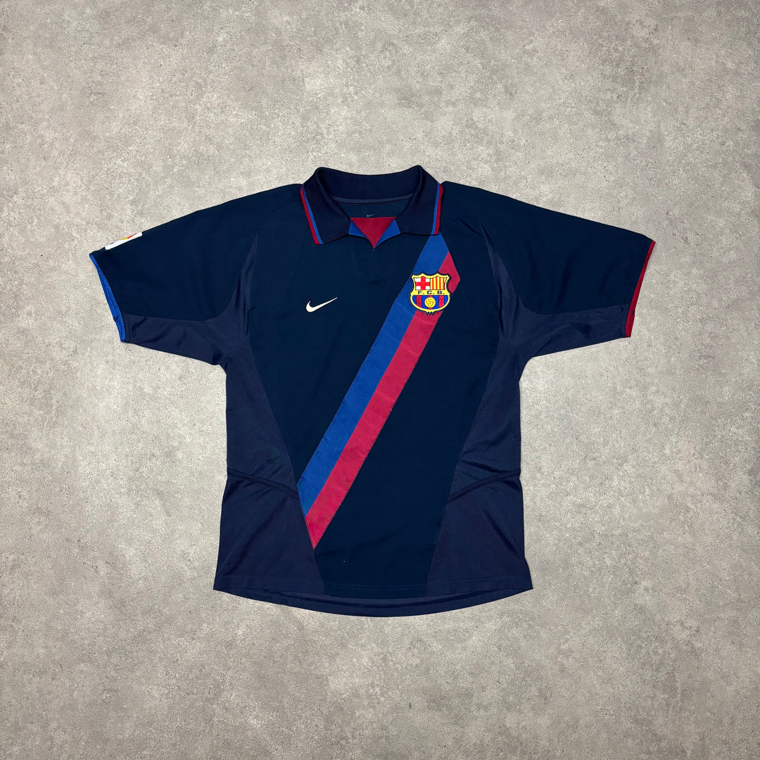 02-03 Vintage Nike Barcelona Third Kit Football Shirt (S)