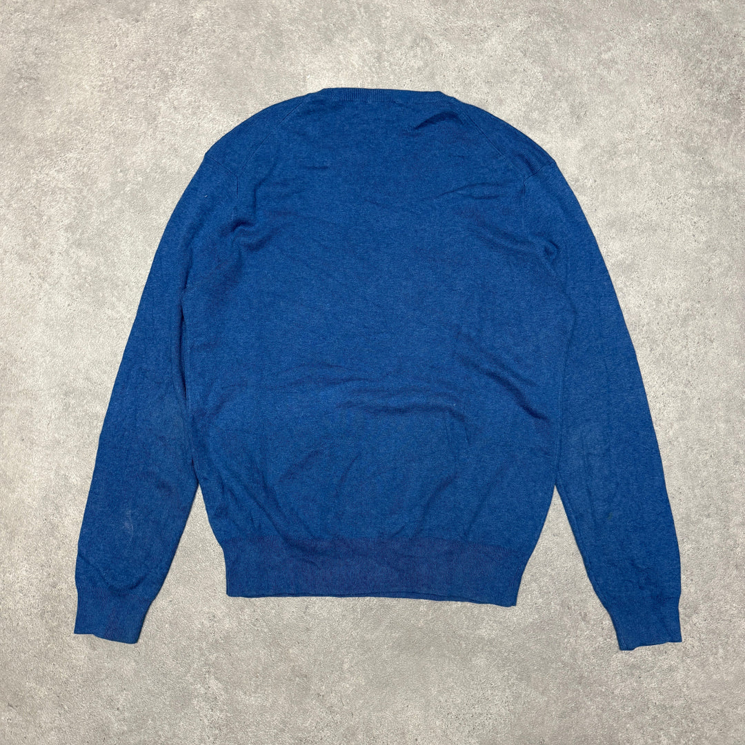 Polo Ralph Lauren V Neck  Jumper  Size S Blue