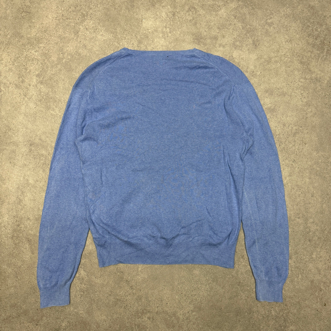 Polo Ralph Lauren Crew Neck  Jumper  Size M Light Blue