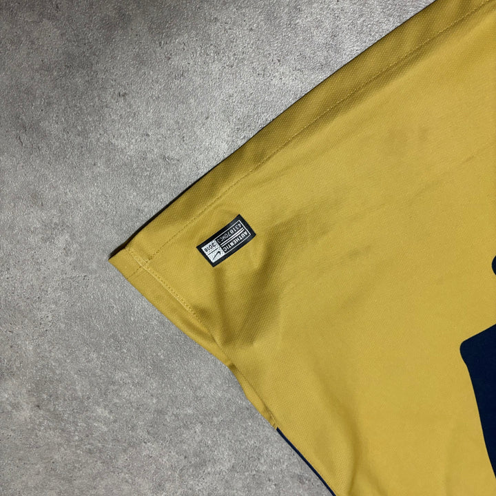 Vintage Nike UNAM Gold Away Football Shirt (L)