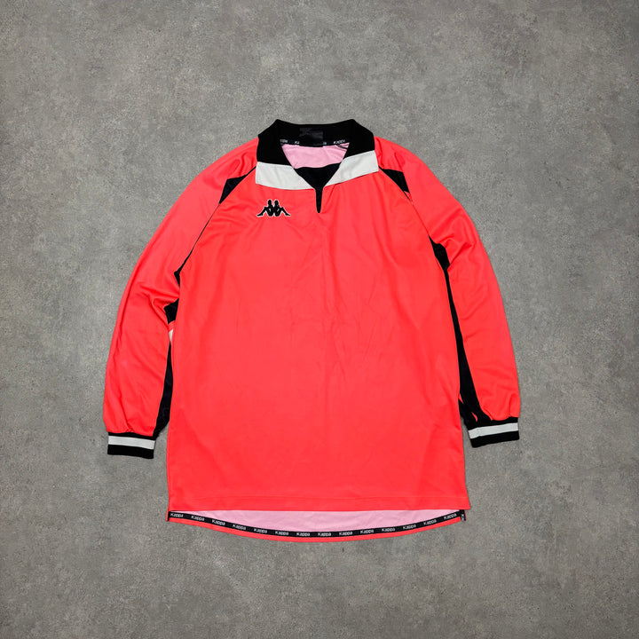 98-99 Vintage Kappa Juventus Third Goalkeeper Football Shirt (XXL)