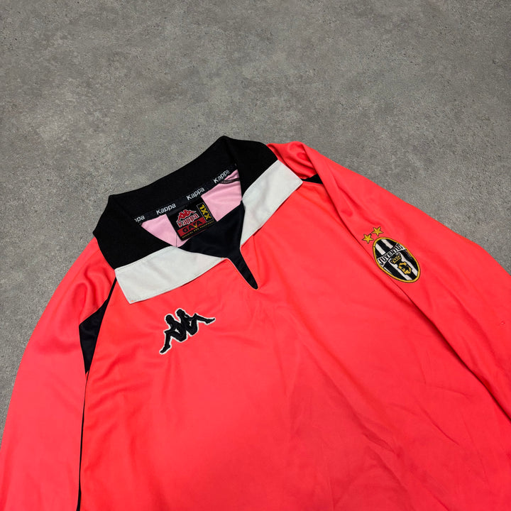 98-99 Vintage Kappa Juventus Third Goalkeeper Football Shirt (XXL)
