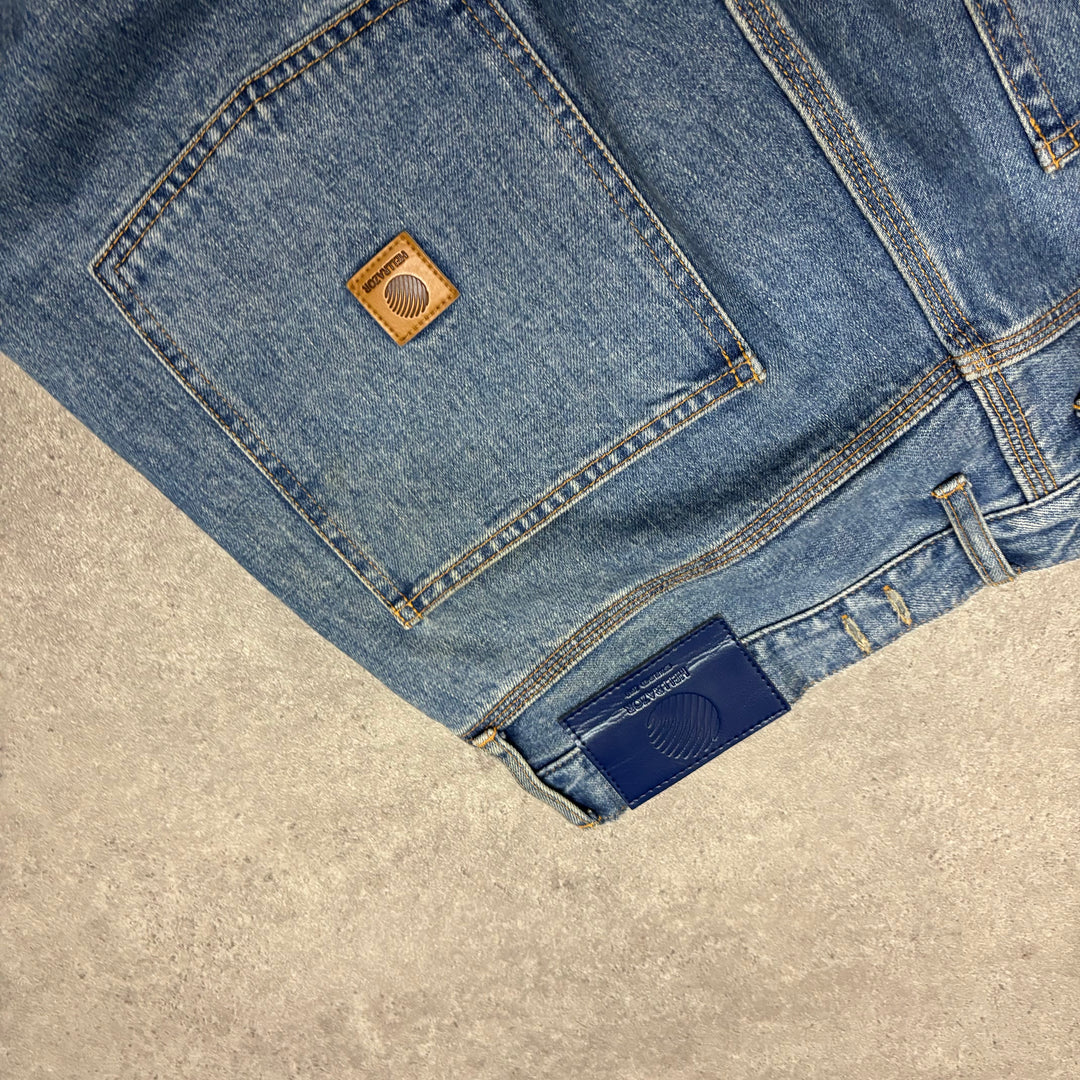 Hellrazor Baggy Blue Denim Jeans (L)