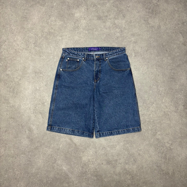 Punkandyo Blue Denim Shorts (32)
