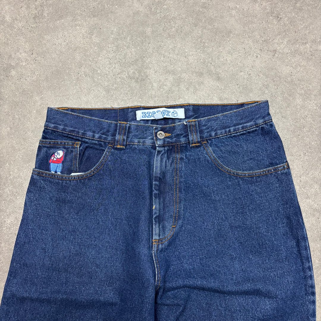 Big Boy Baggy Blue Denim Jeans (M)