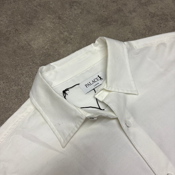 Palace White Overshirt (XL)