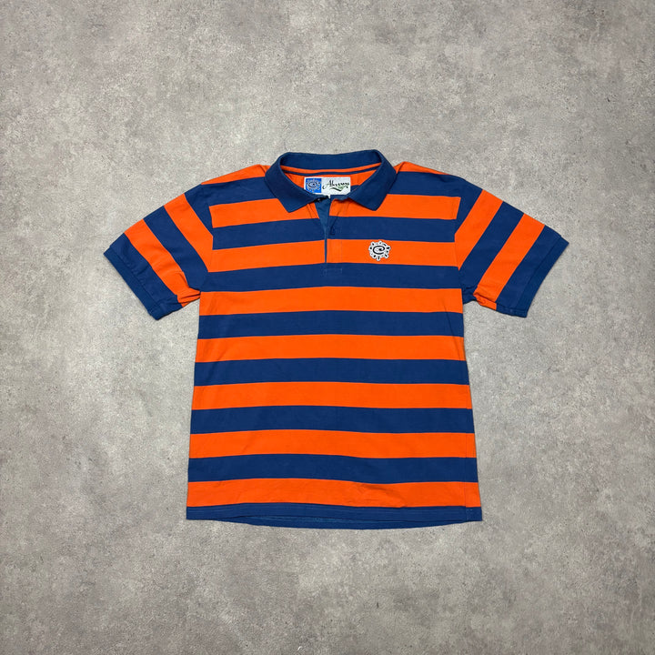 Always Do What You Should Do Striped Polo Shirt (M)