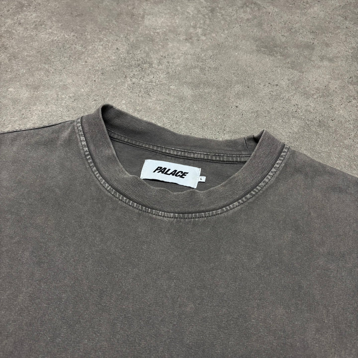 Palace Faded Grey Pocket T-Shirt (L)