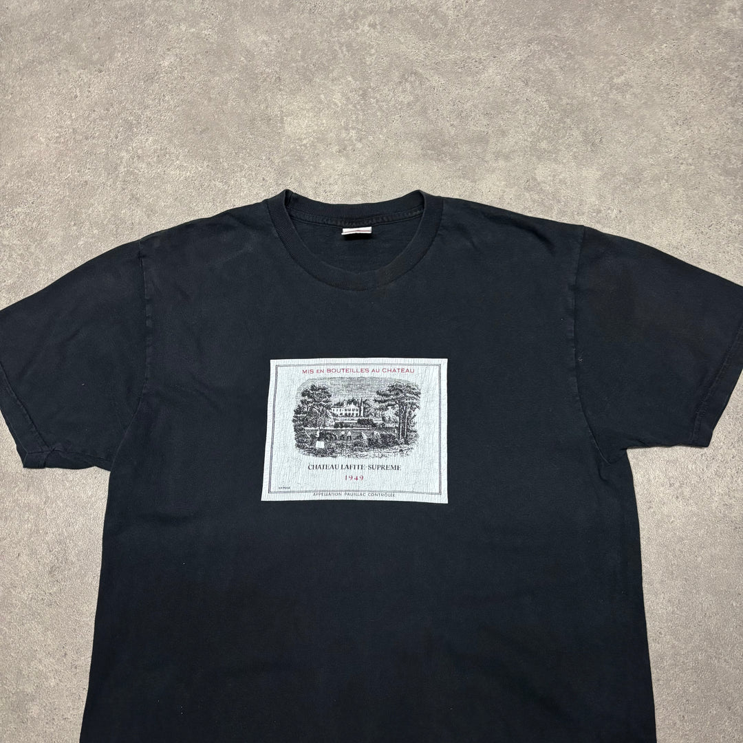 Supreme Chateau Lafite Black T-Shirt (L)