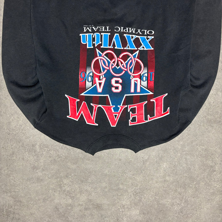 Vintage USA Olympic Team Grey Sweatshirt (M)