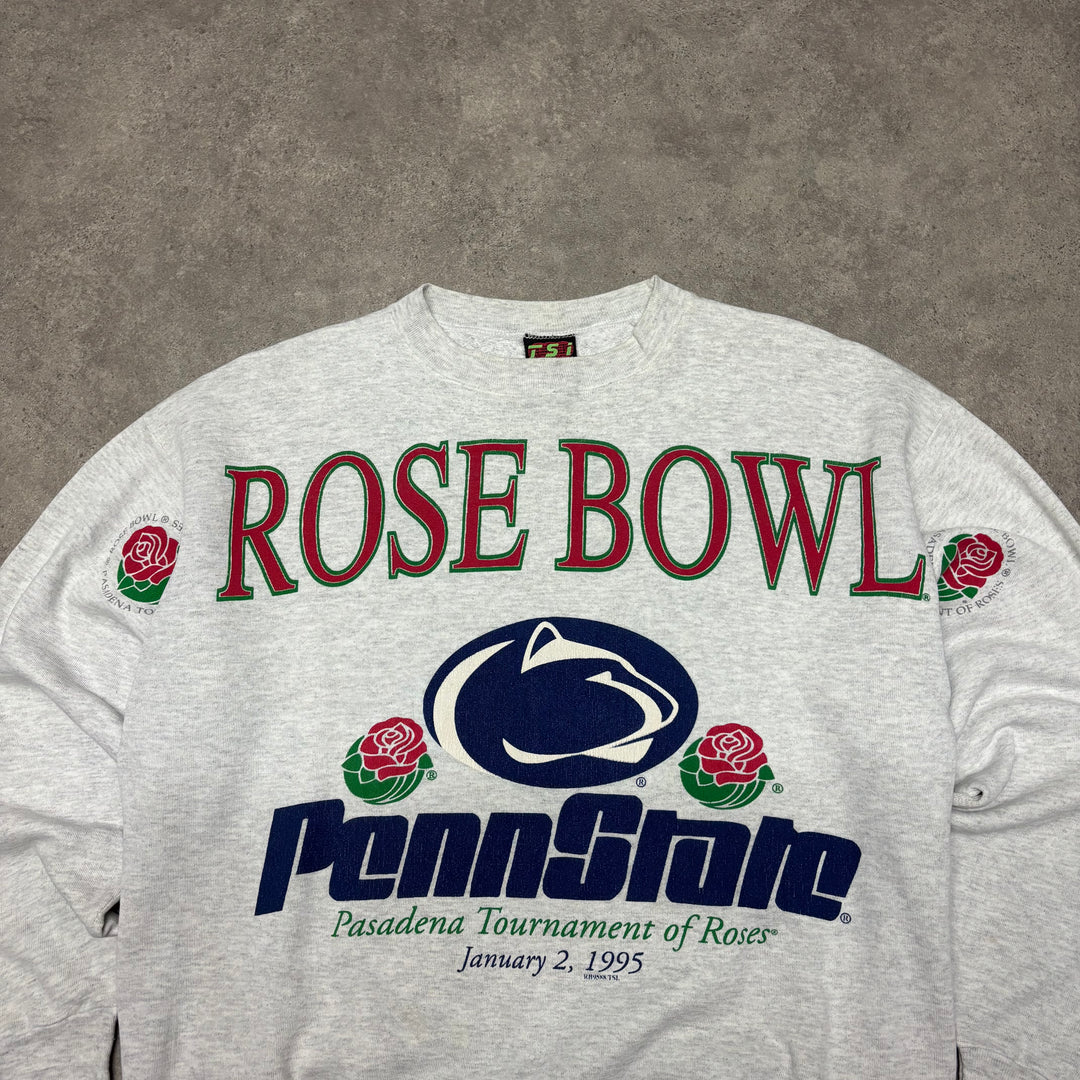 Vintage Rose Bowl NFL Grey Sweatshirt (XL)