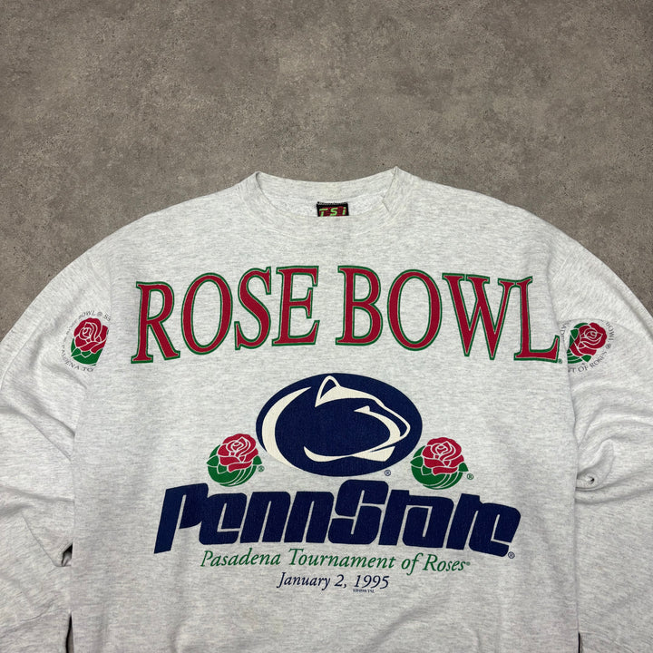 Vintage Rose Bowl NFL Grey Sweatshirt (XL)
