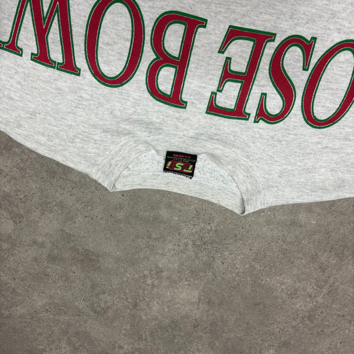 Vintage Rose Bowl NFL Grey Sweatshirt (XL)