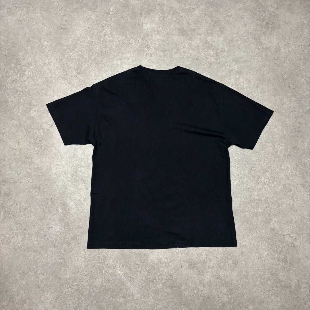 Tray Rats Black Graphic T-Shirt (XL)