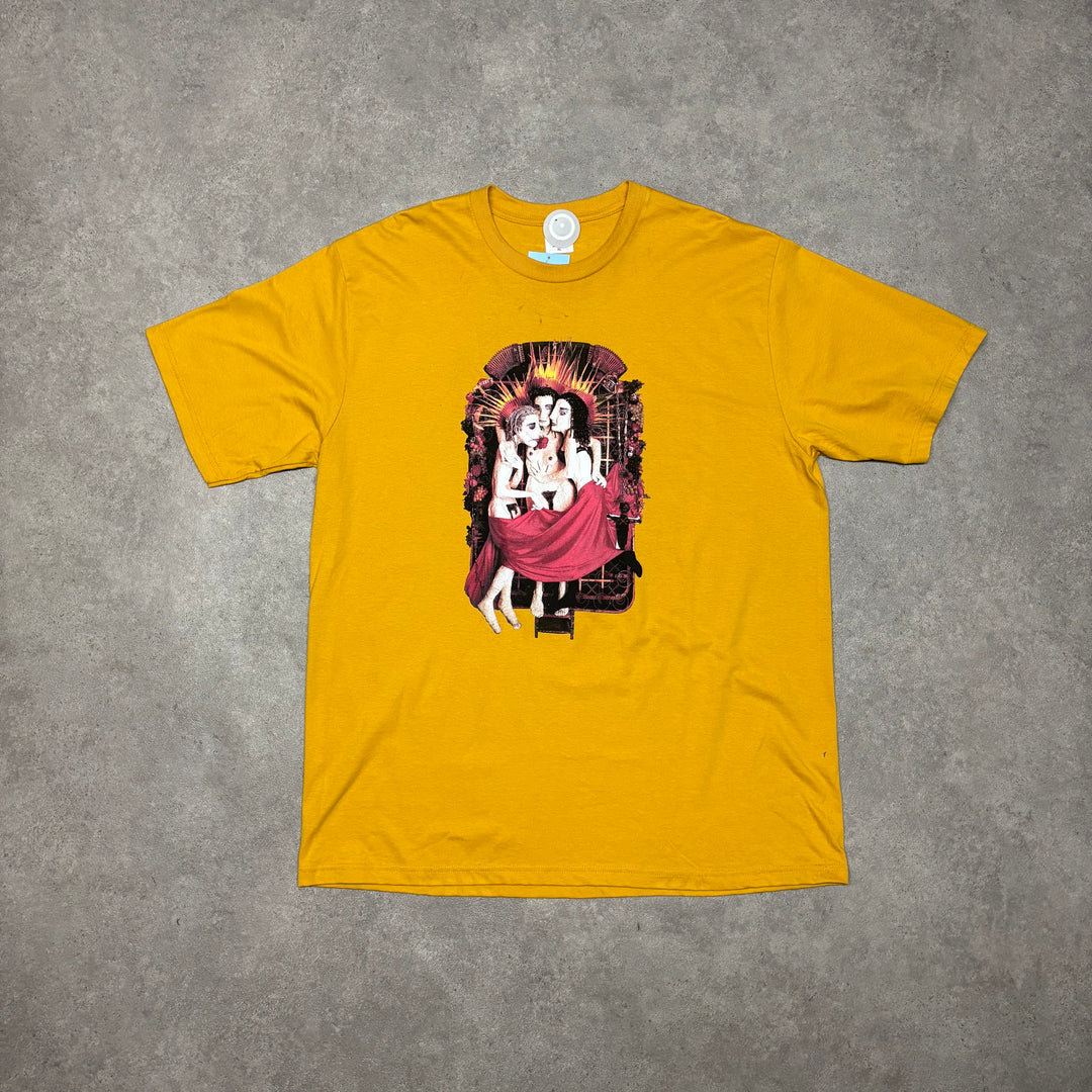 Supreme x Jane Addiction Yellow T-Shirt (XL)