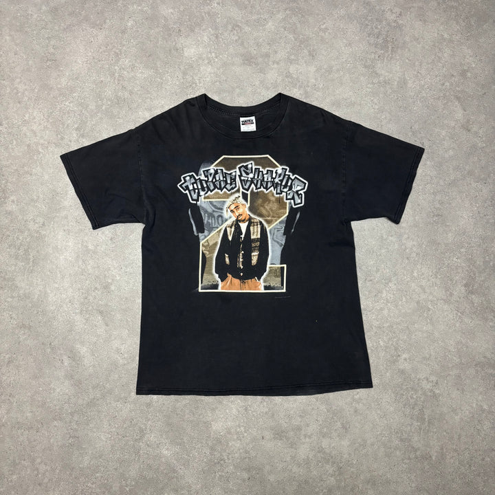 2000 Vintage Tupac Black Graphic T-Shirt (XL)