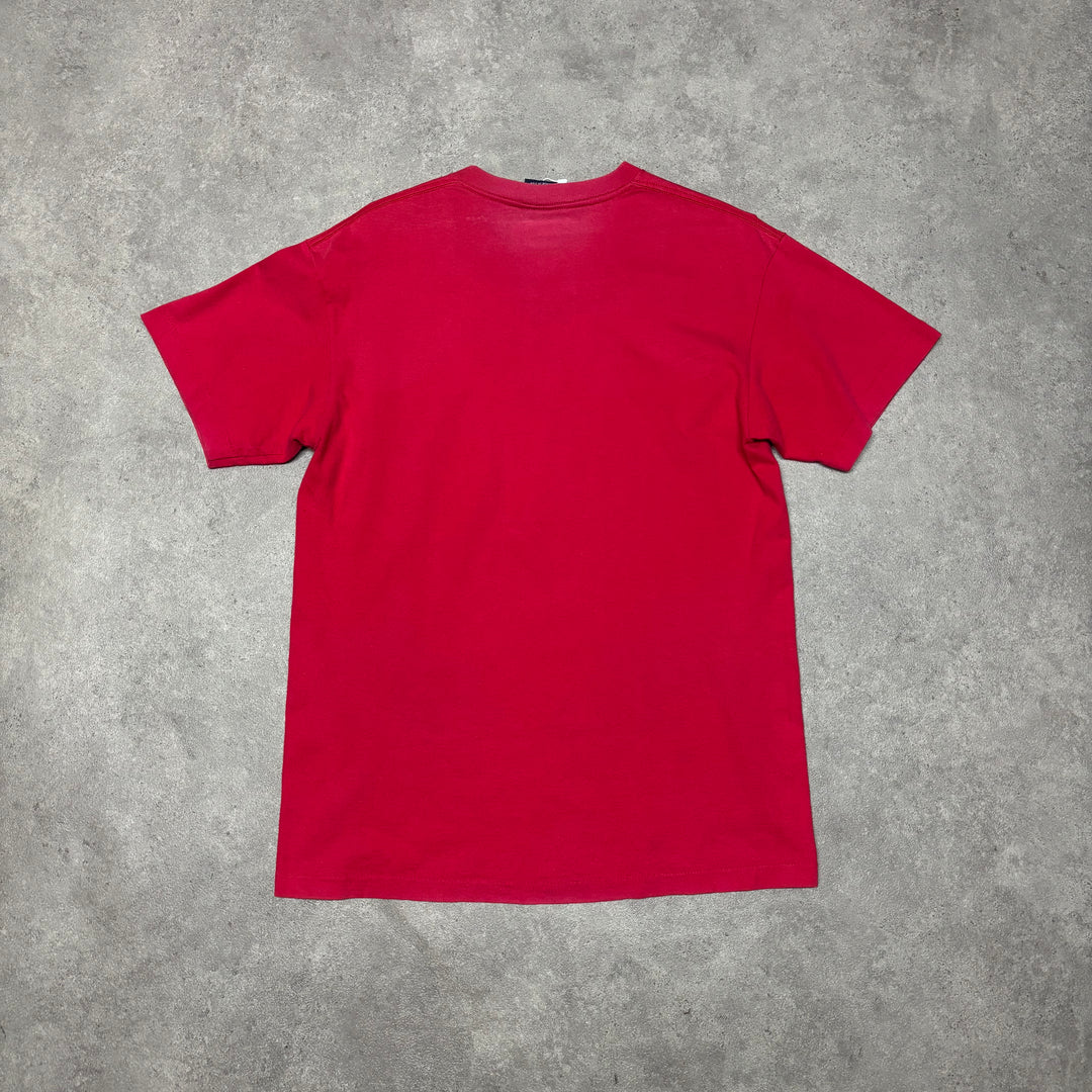 Vintage Stussy x LV Red Headphone T-Shirt (M)