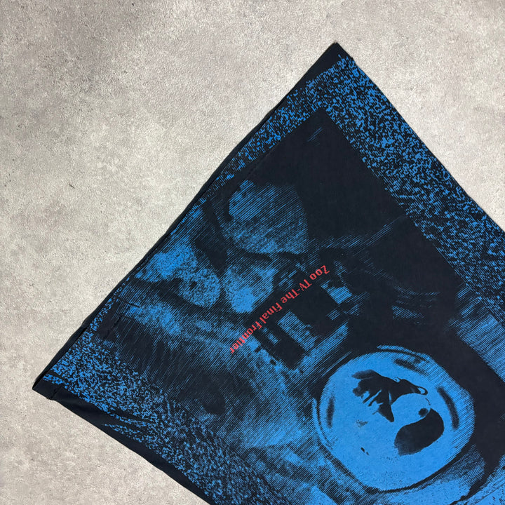 1993 vintage U2 Zoorapa Black & Blue Graphic T-Shirt (XL)