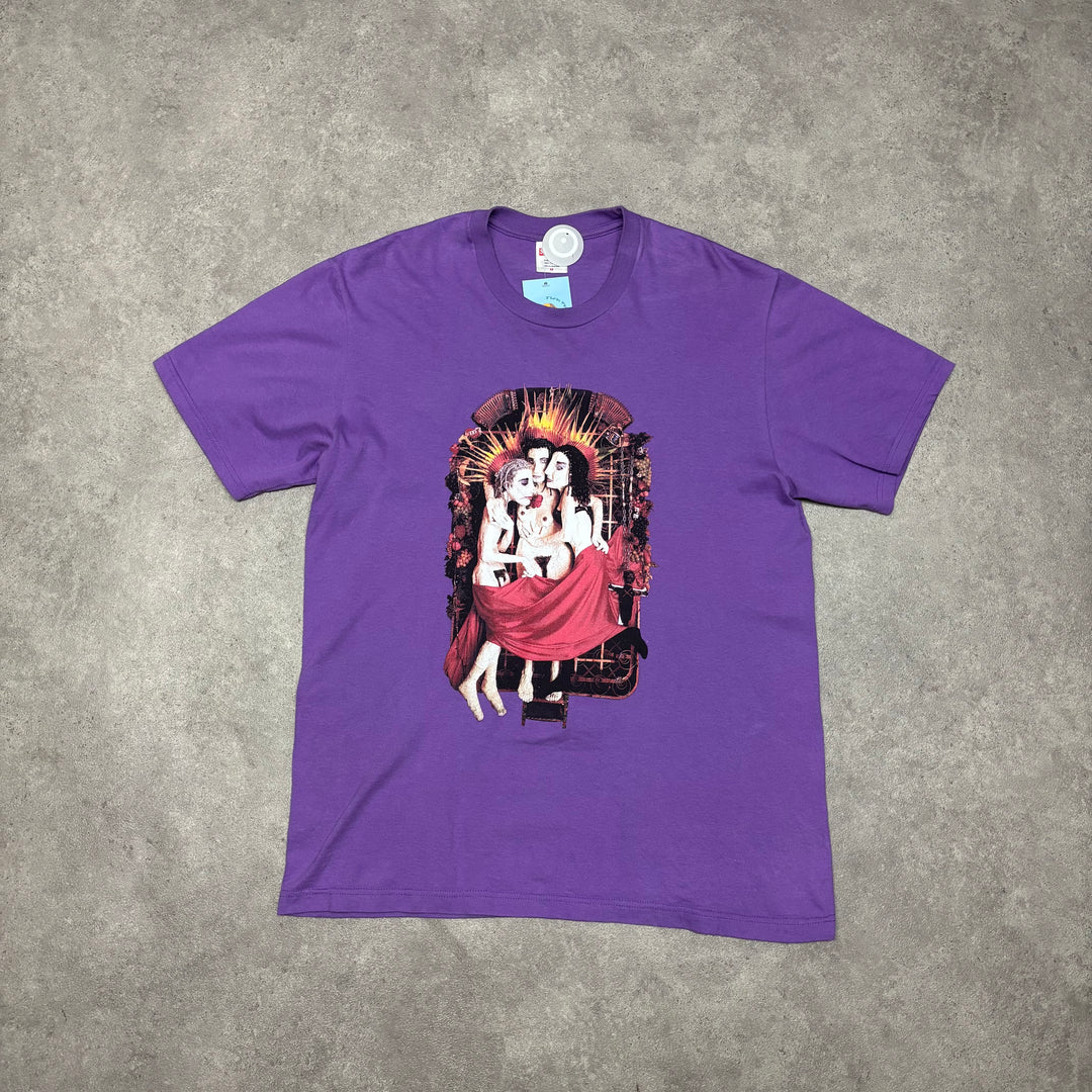 Supreme x Jane Addiction Purple Graphic T-Shirt (M)