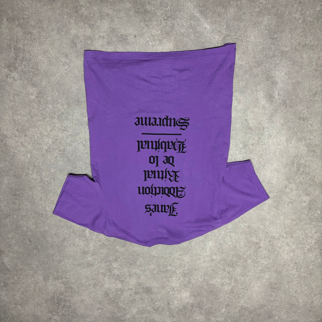 Supreme x Jane Addiction Purple Graphic T-Shirt (M)