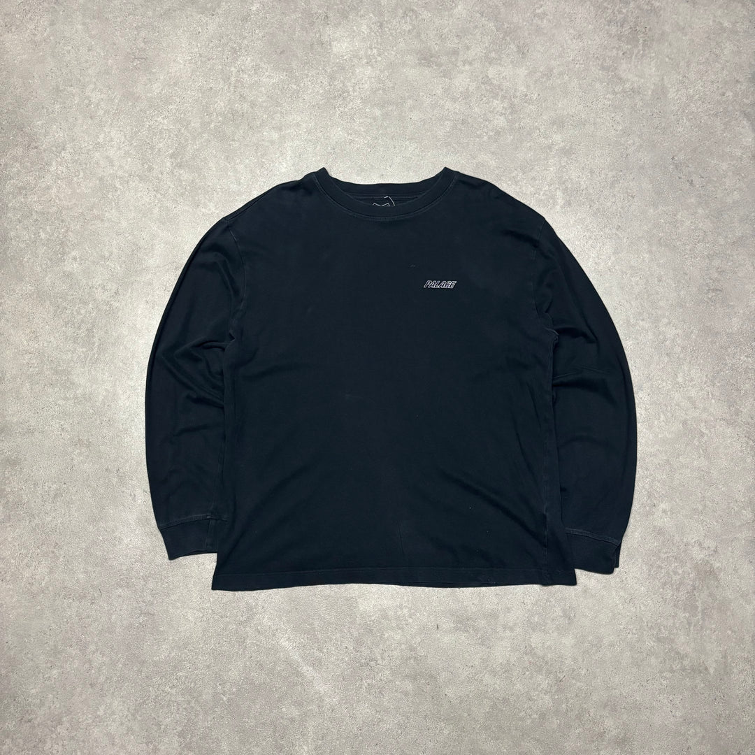 Palace Black Long Sleeve T-Shirt (XL)