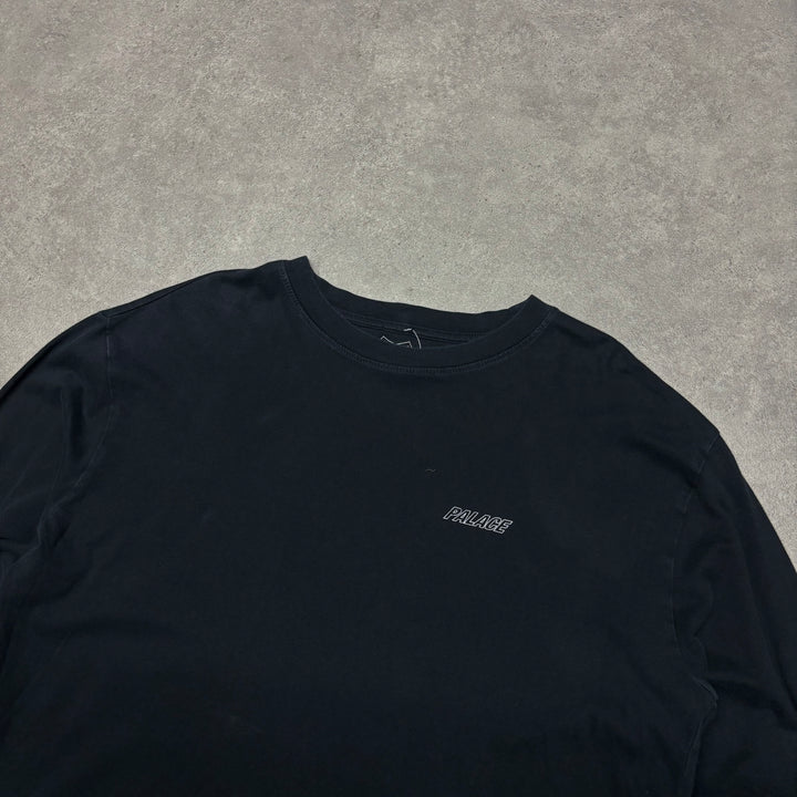 Palace Black Long Sleeve T-Shirt (XL)