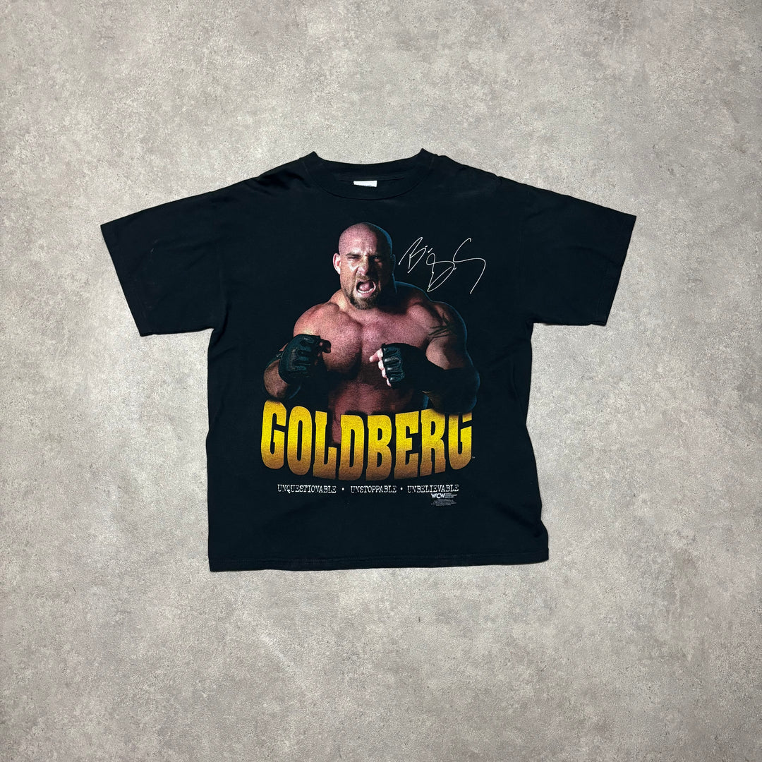 Vintage WWE Goldberg Black T-Shirt (L)