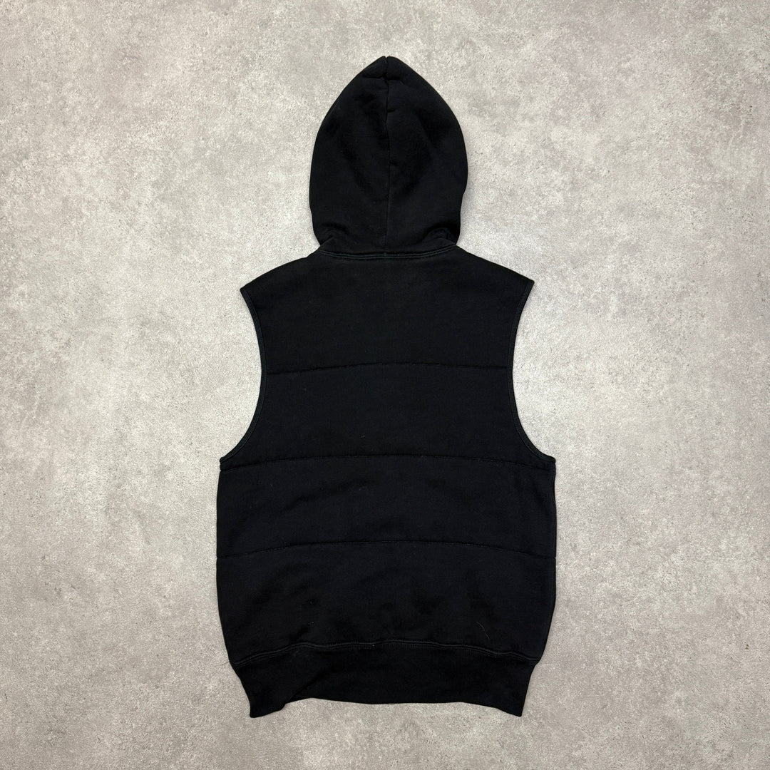 Polo Ralph Lauren Full Zip Hooded Vest Size S Black