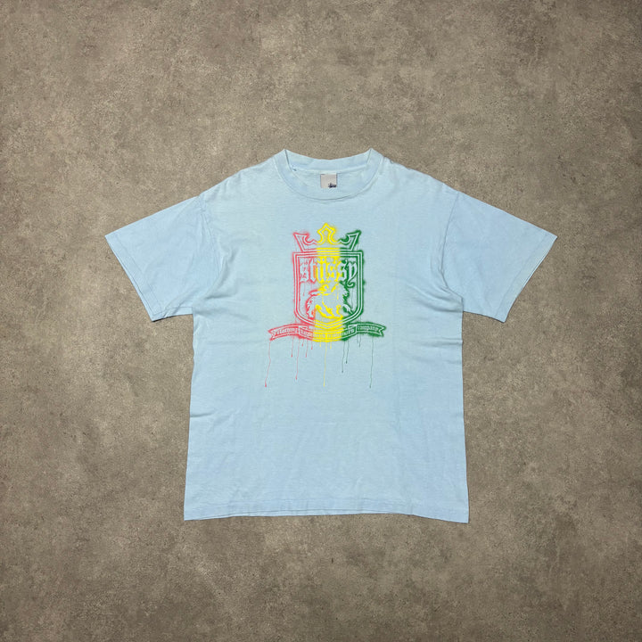 Vintage Stussy Baby Blue Made In USA T-Shirt (L)