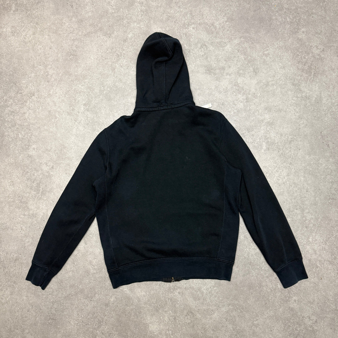 Polo Ralph Lauren Full Zip Hoodie  Size M Black