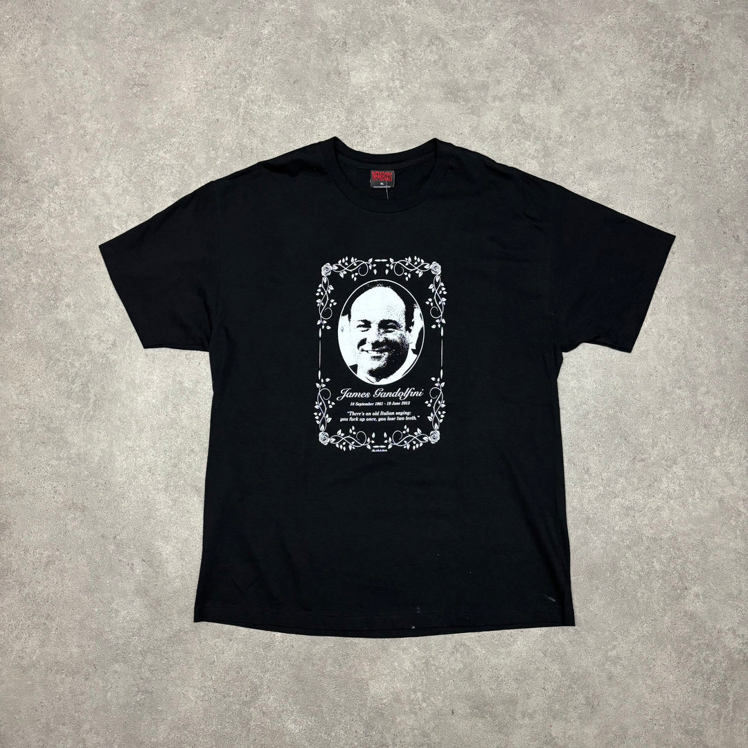 Vintage James Gandolfin Black T-Shirt (XL)