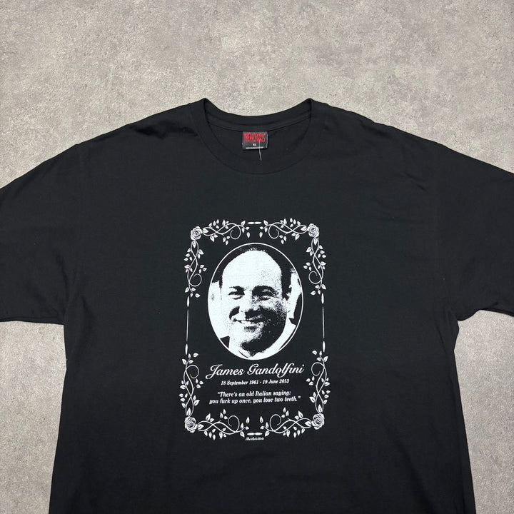 Vintage James Gandolfin Black T-Shirt (XL)