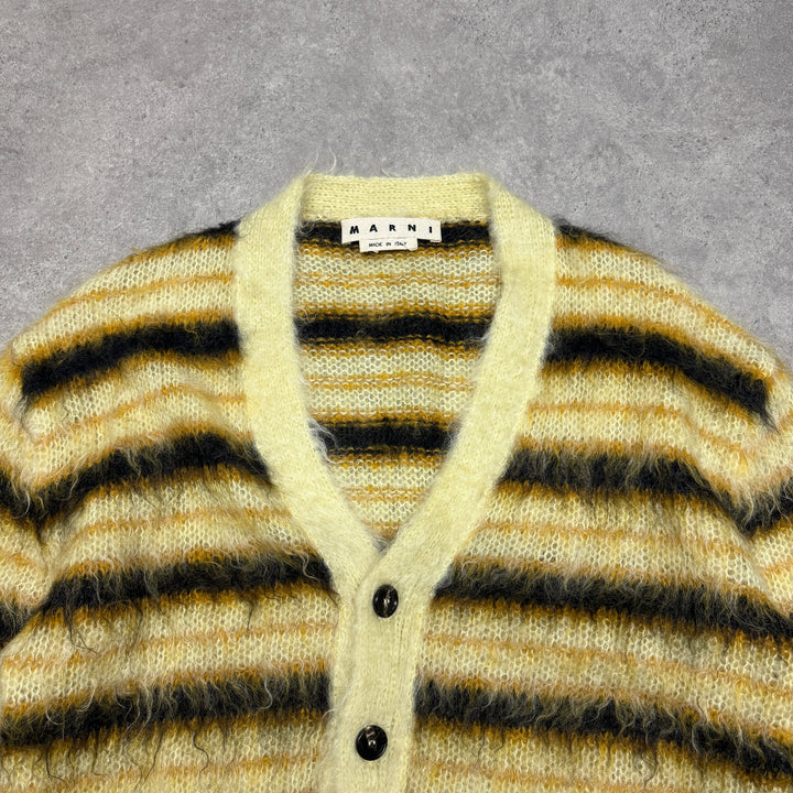 Marni Mohair Cardigan Size M Cream