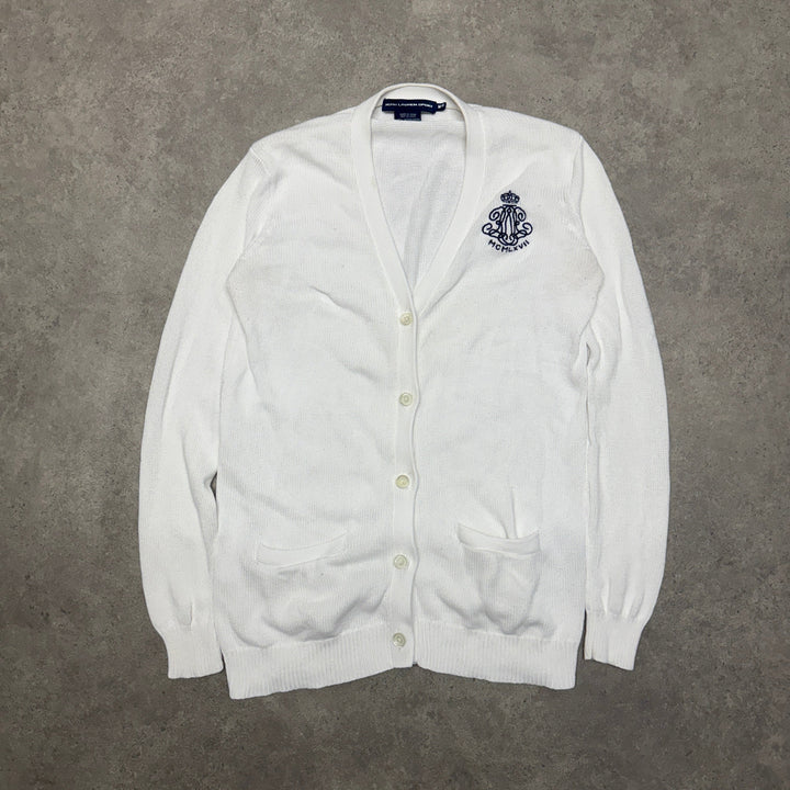 Polo Ralph Lauren Knit Cardigan Size M White