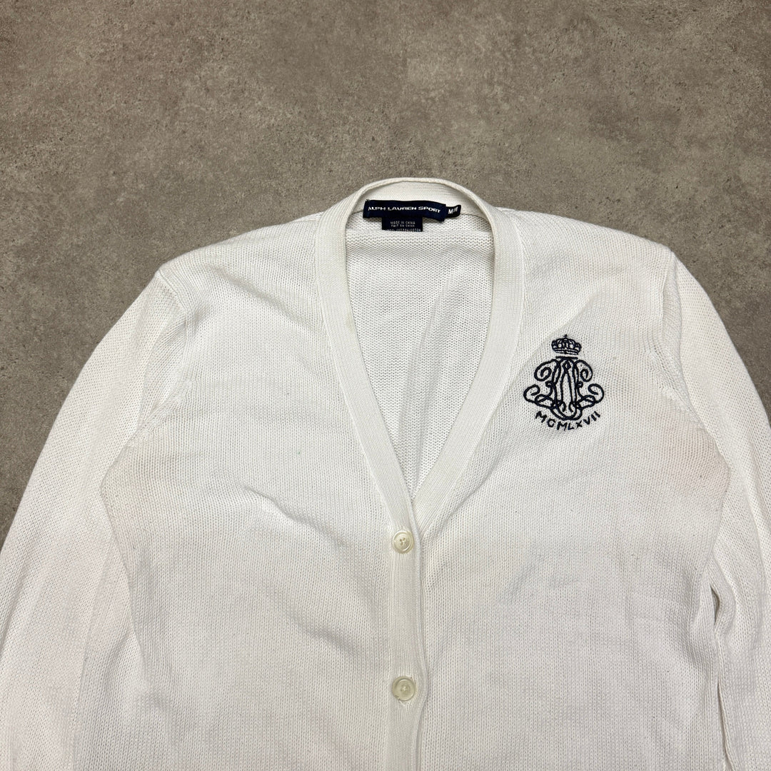 Polo Ralph Lauren Knit Cardigan Size M White