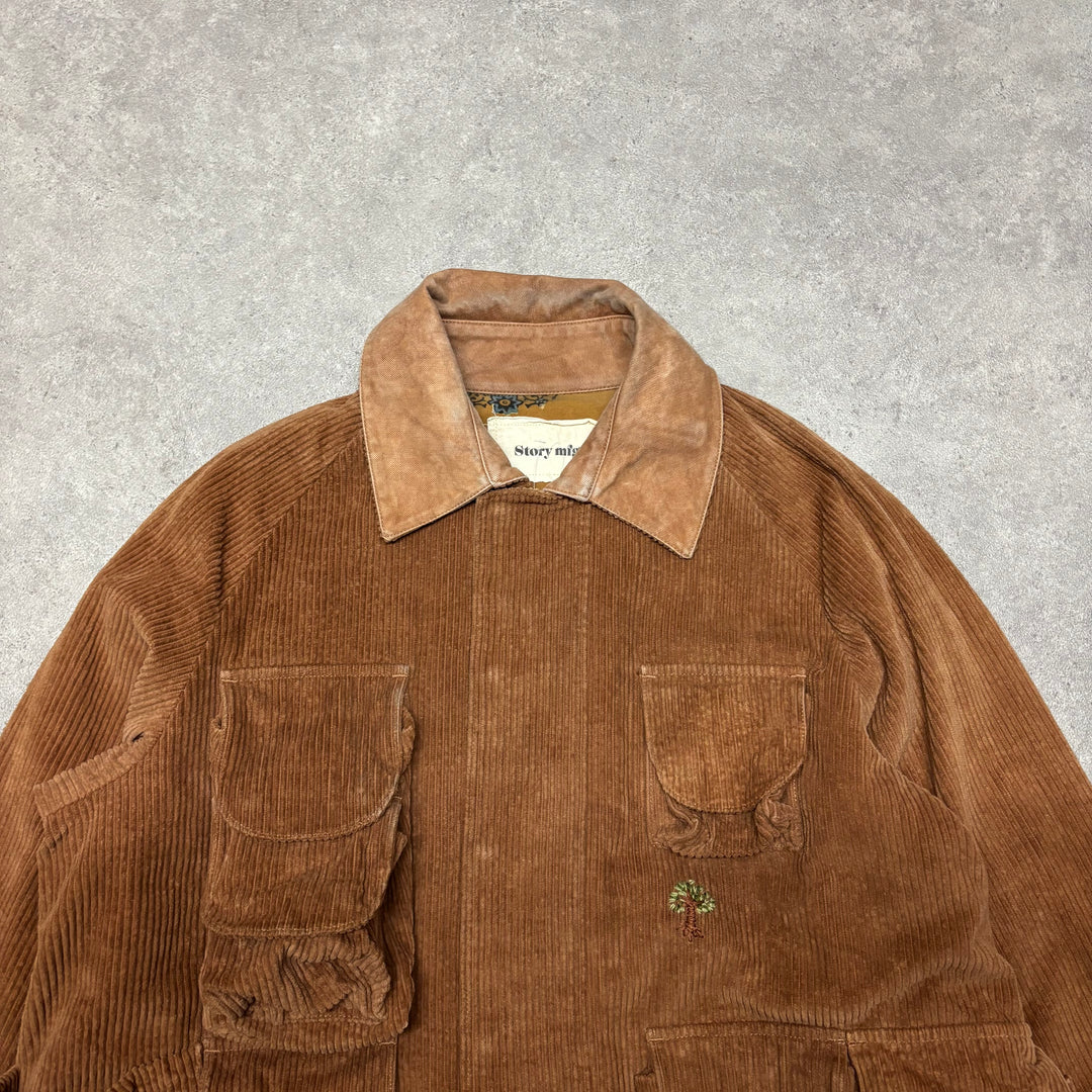 Story MFG Rambler Brown Corduroy Jacket (L)