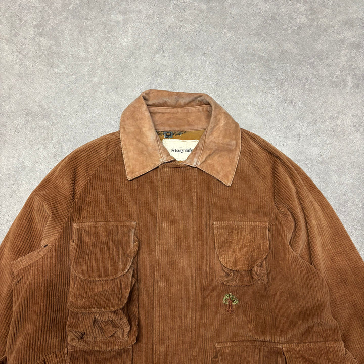 Story MFG Rambler Brown Corduroy Jacket (L)
