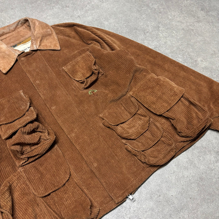 Story MFG Rambler Brown Corduroy Jacket (L)