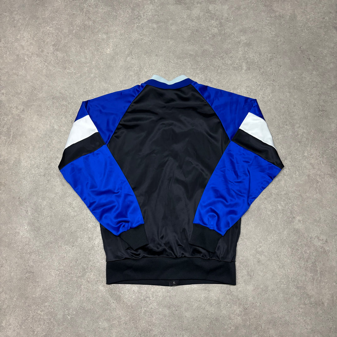 80's Vintage Nike Black & Blue Tracksuit Jacket (M)