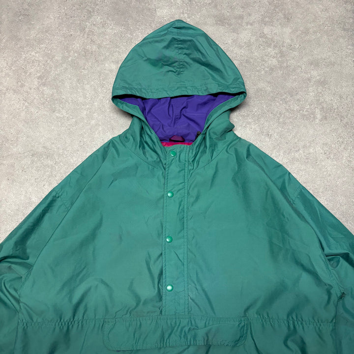 80's Vintage Gap Smock Green Jacket (XL)