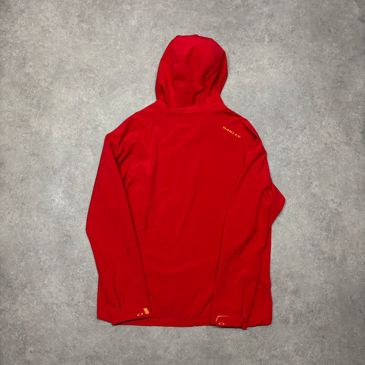 Oakley Red Hooded Shell Jacket (XL)