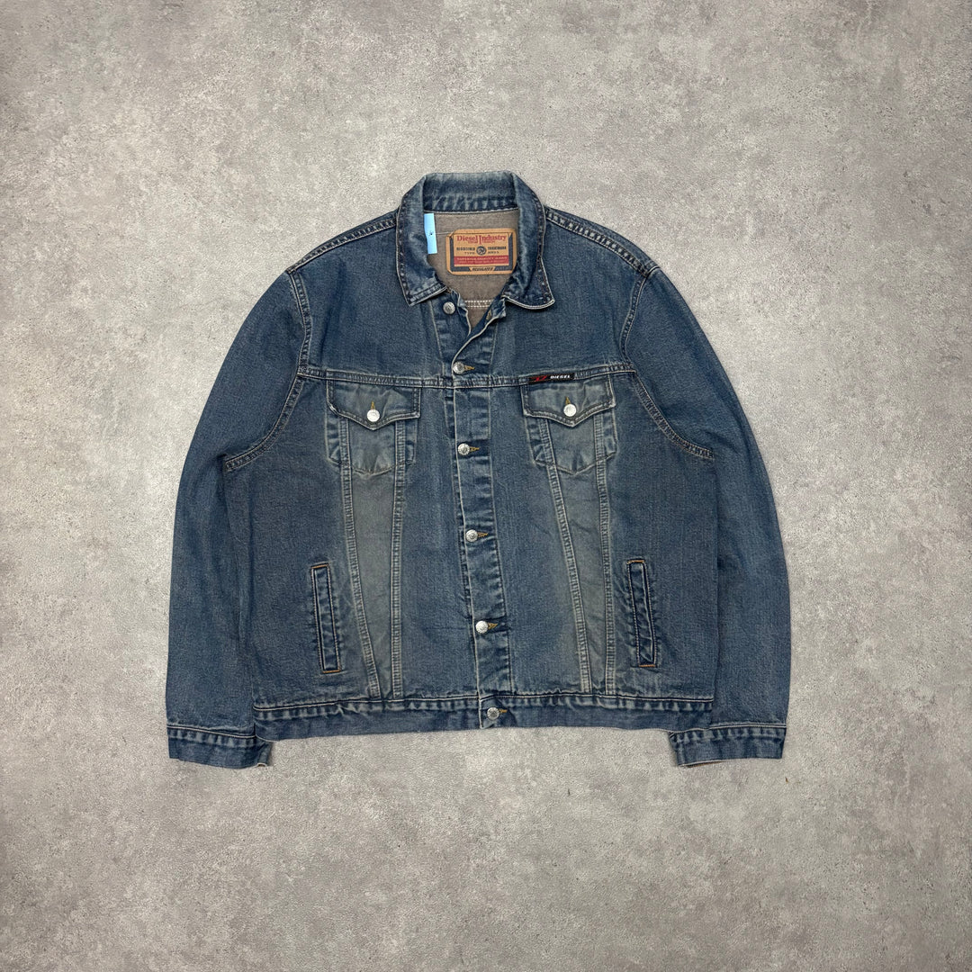 Vintage Diesel Blue Denim Jacket (M)