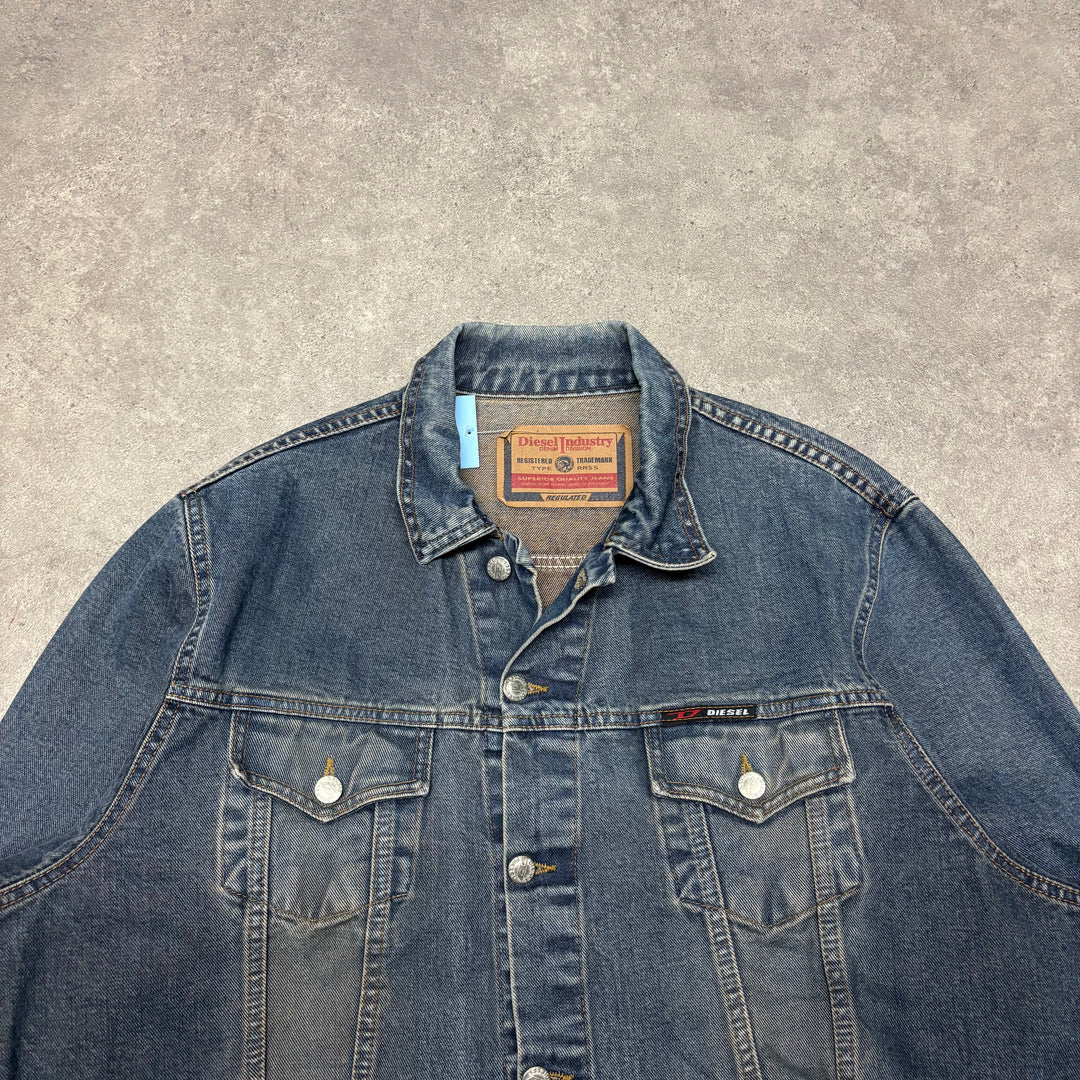 Vintage Diesel Blue Denim Jacket (M)