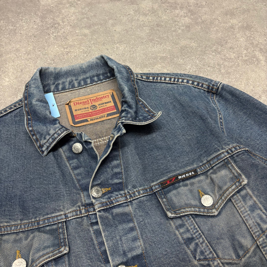 Vintage Diesel Blue Denim Jacket (M)