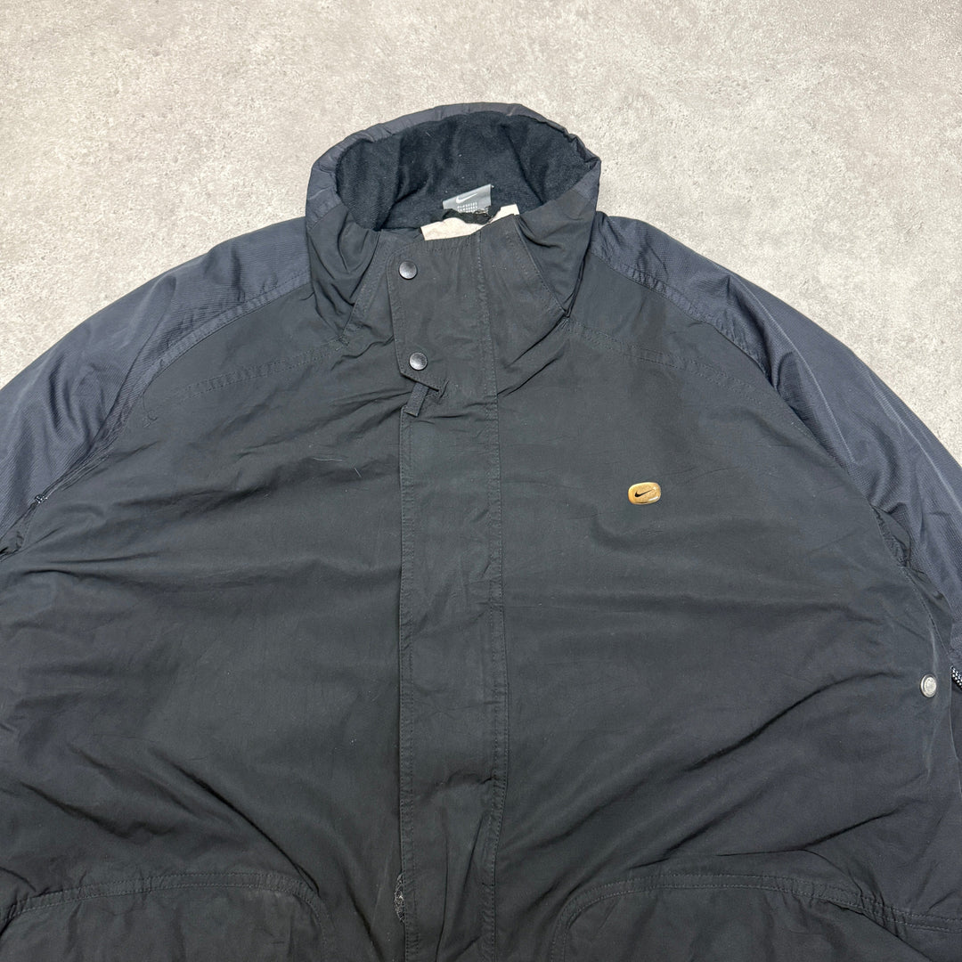Vintage Nike Puffer Jacket Size XL Black