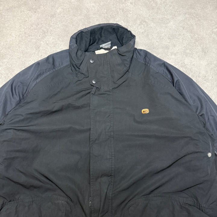 Vintage Nike Puffer Jacket Size XL Black