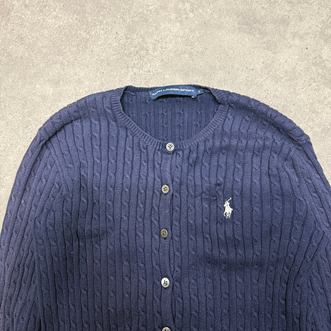 Polo Ralph Lauren Cardigan Women Size S Navy