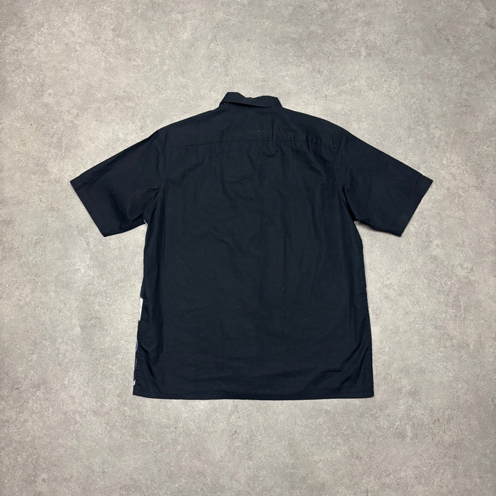 Palace Printed Graphic Black Short Sleeve Shirt (L)