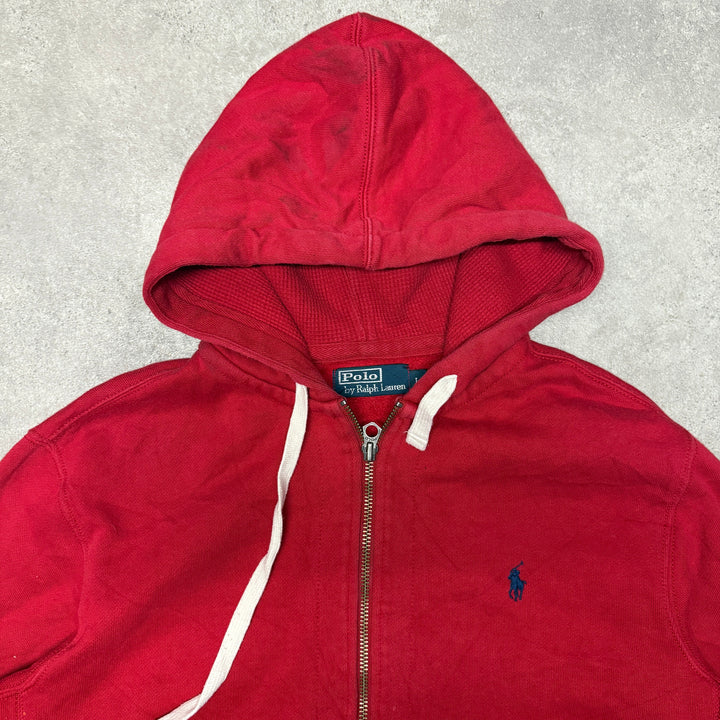 Polo Ralph Lauren Hoodie Size L Red