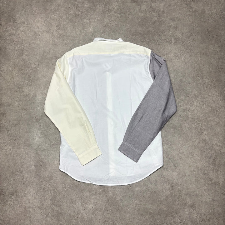 Palace Black & White Two Tone Long Sleeve Shirt (L)